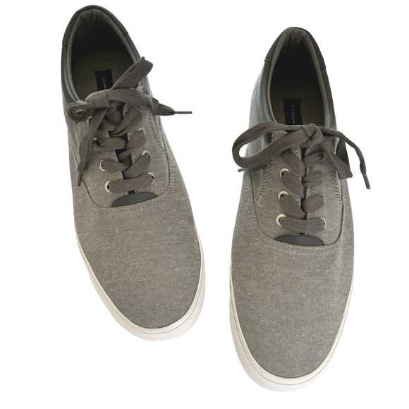 TOMMY HILFIGER • Boat Beach Peril 3 Flag Sneakers Summer Old School - Picture 5 of 8